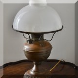 DL09. Converted oil lamp. 